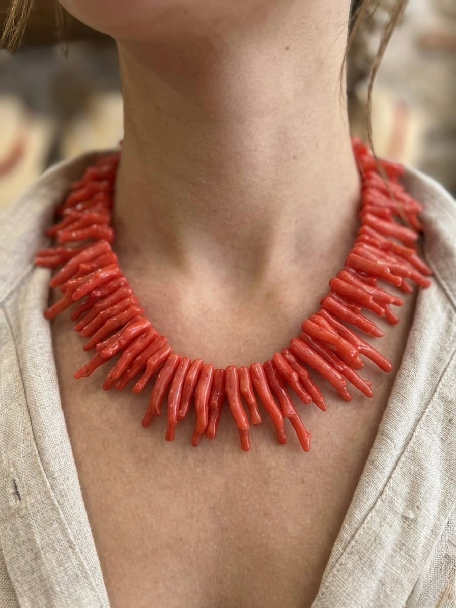 COLLAR MAXI CORAL