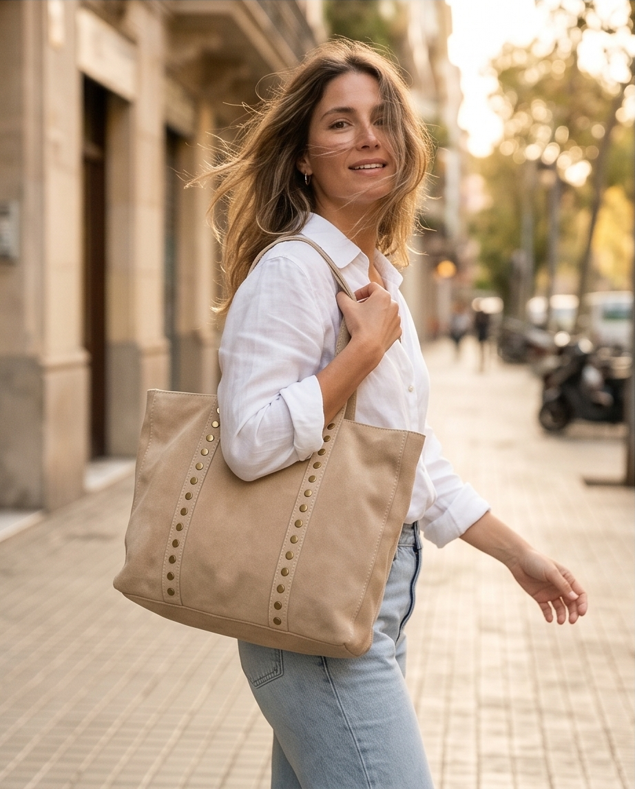 SHOPPER ROMA | BEIGE