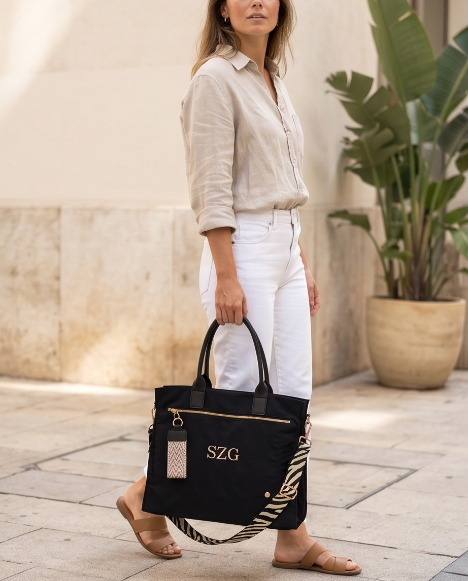 SHOPPER FLORENCIA| BLACK
