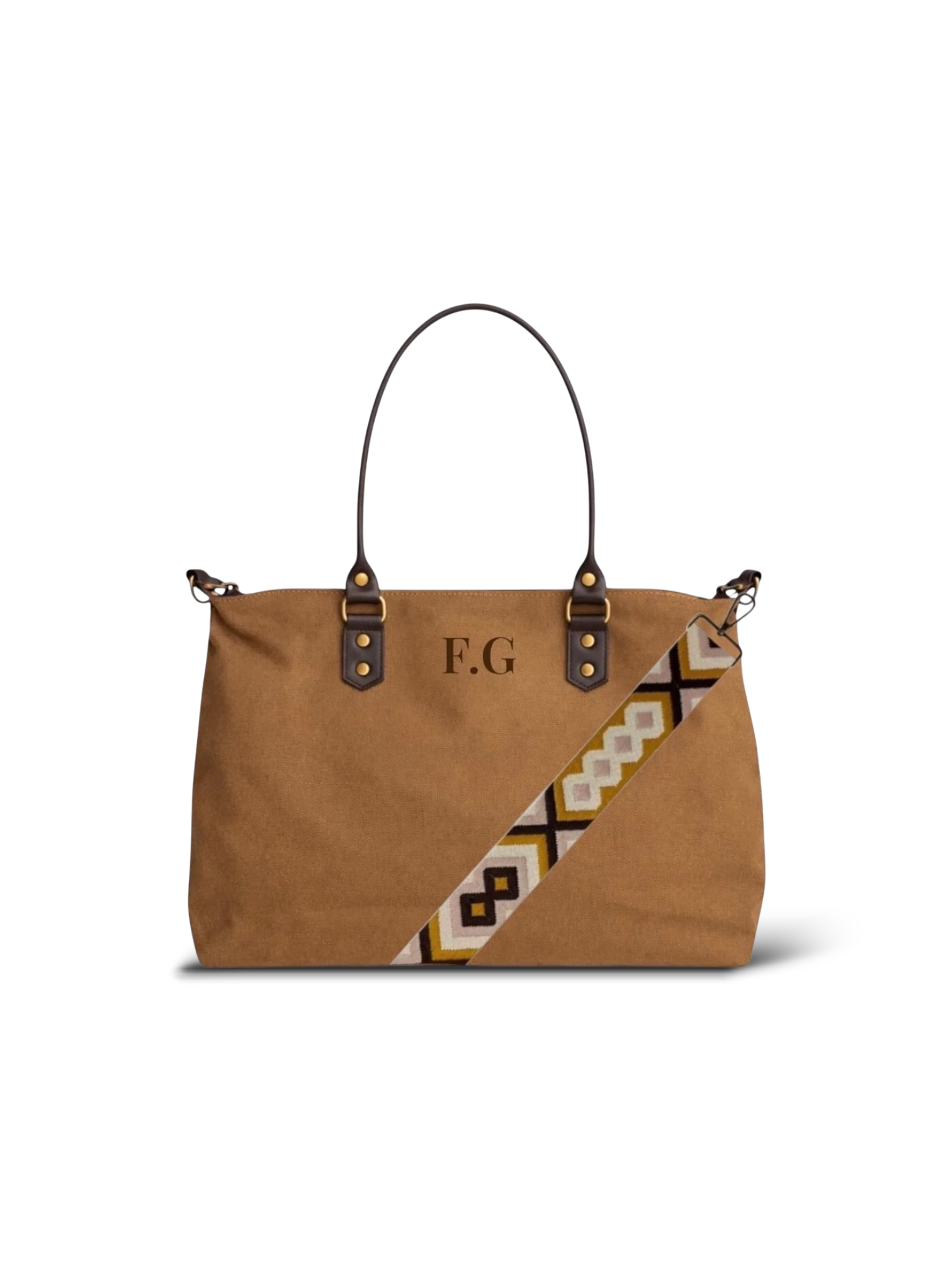 SHOPPER MAUVE | CAMEL