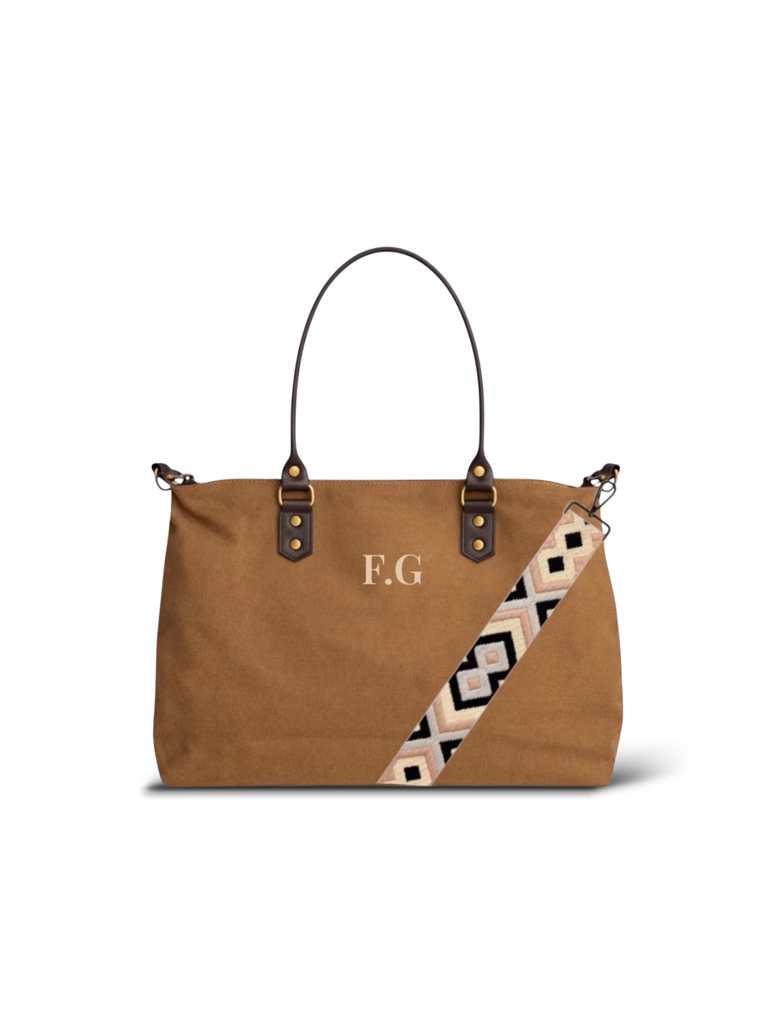 SHOPPER MAUVE | CAMEL