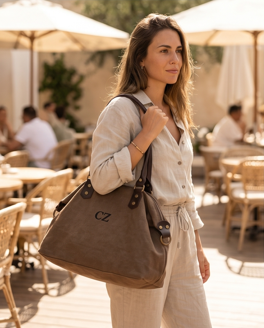 SHOPPER MAUVE | MARRÓN