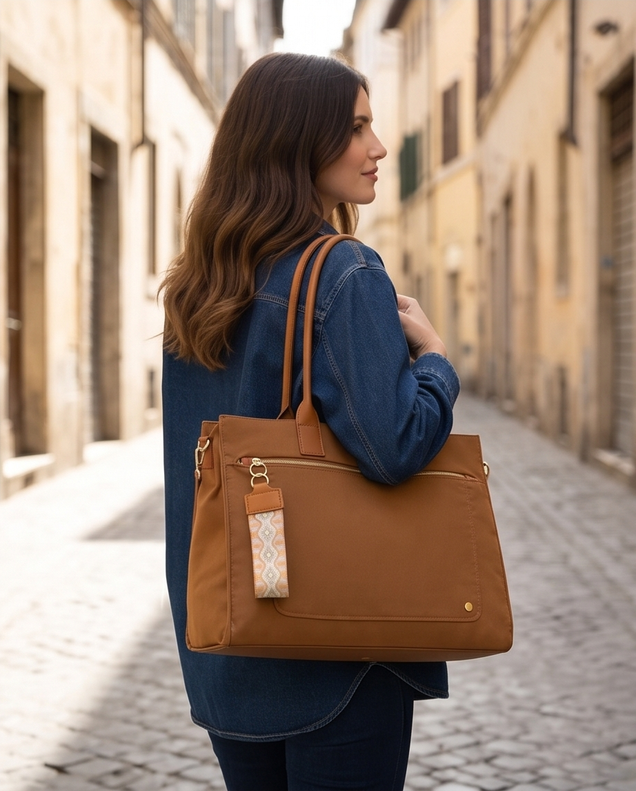 SHOPPER FLORENCIA | BROWN