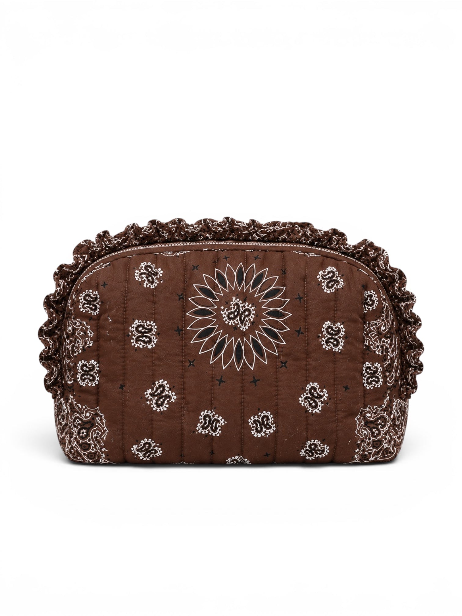 NECESER ACOLCHADO BANDANA | MARRÓN