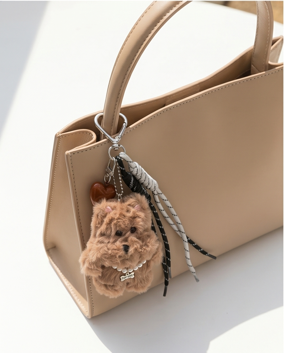 CHARM WESTIE PLUSH | MARRÓN