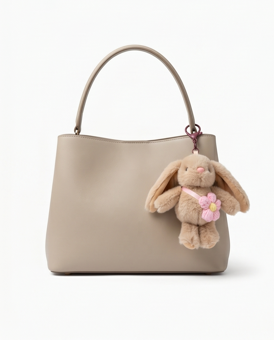 CHARM BUNNY | BEIGE