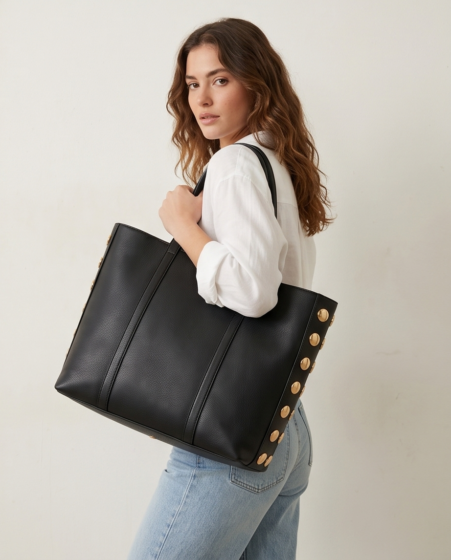 SHOPPER VICTORIA TACHAS | NEGRO