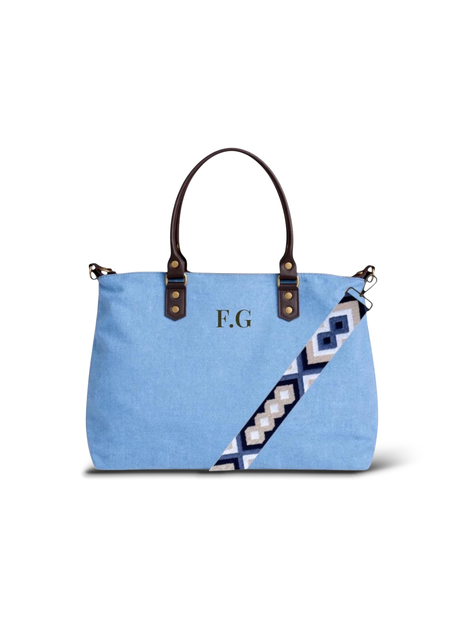 SHOPPER MAUVE | DENIM