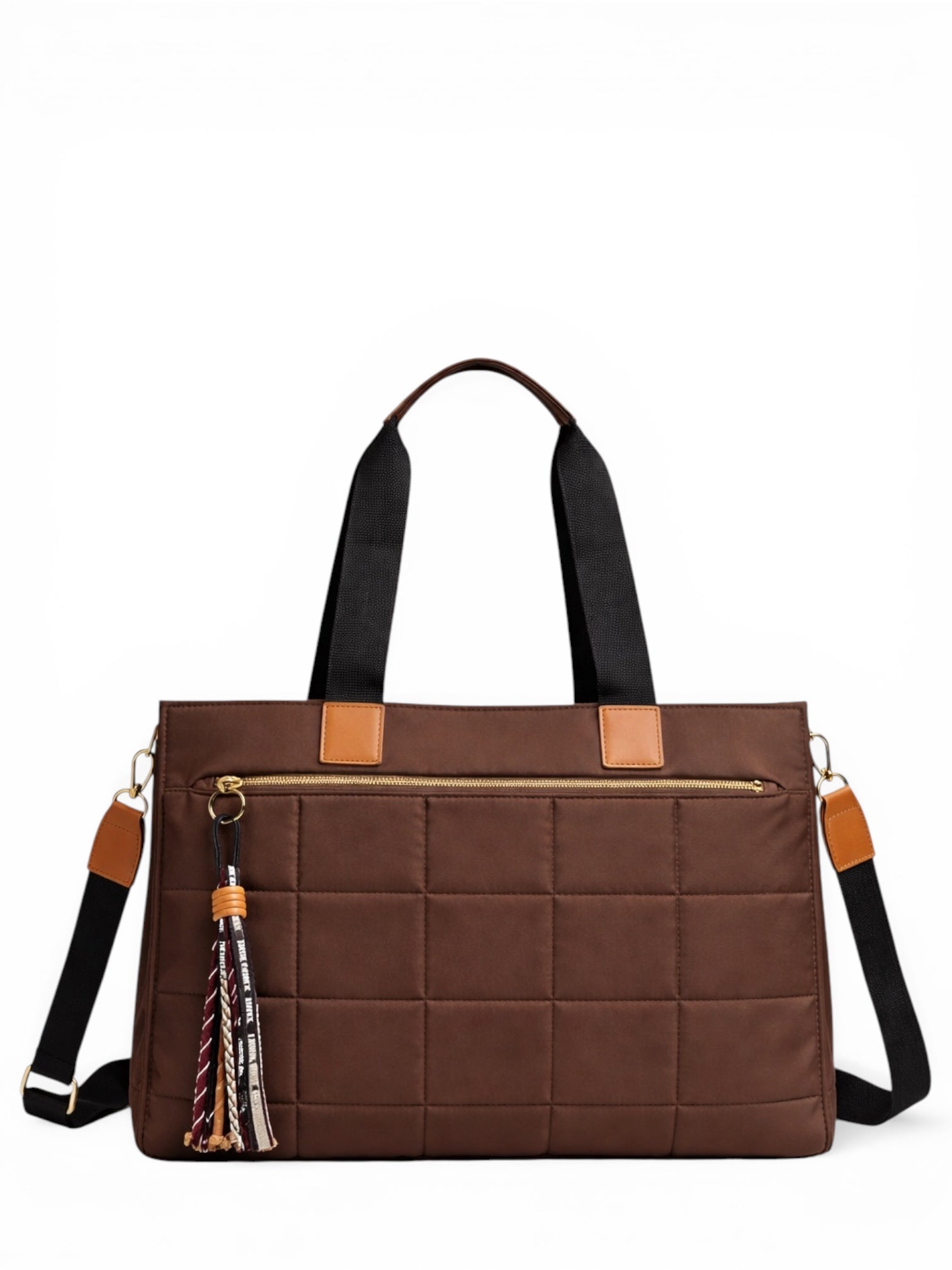 SHOPPER NYLON | BROWN