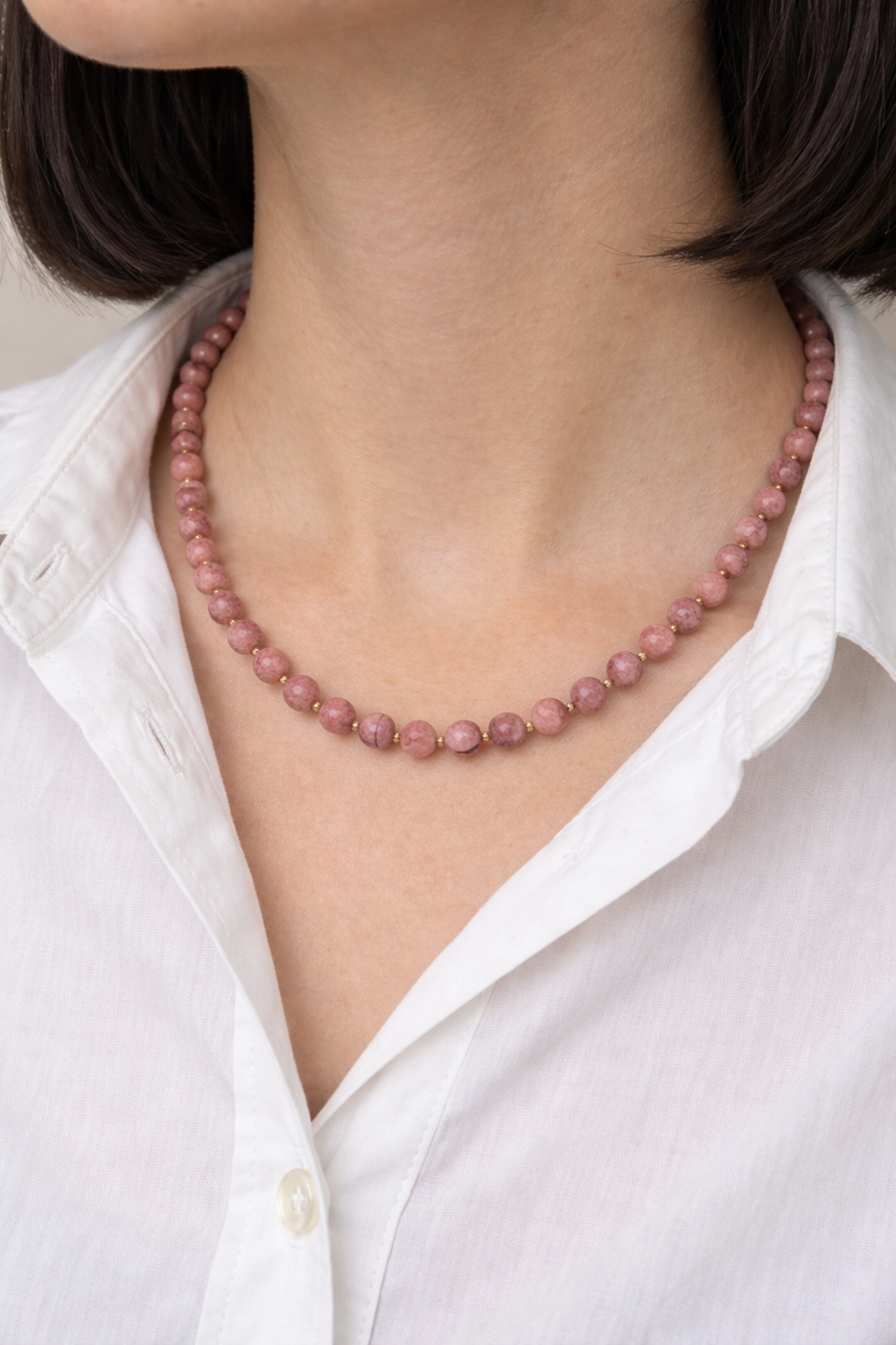 COLLAR PIEDRA NATURAL NUDE